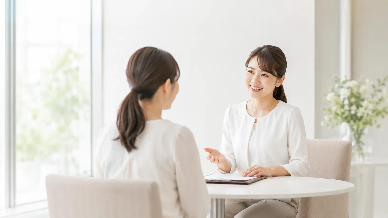 無理な勧誘なしで安心して相談できる